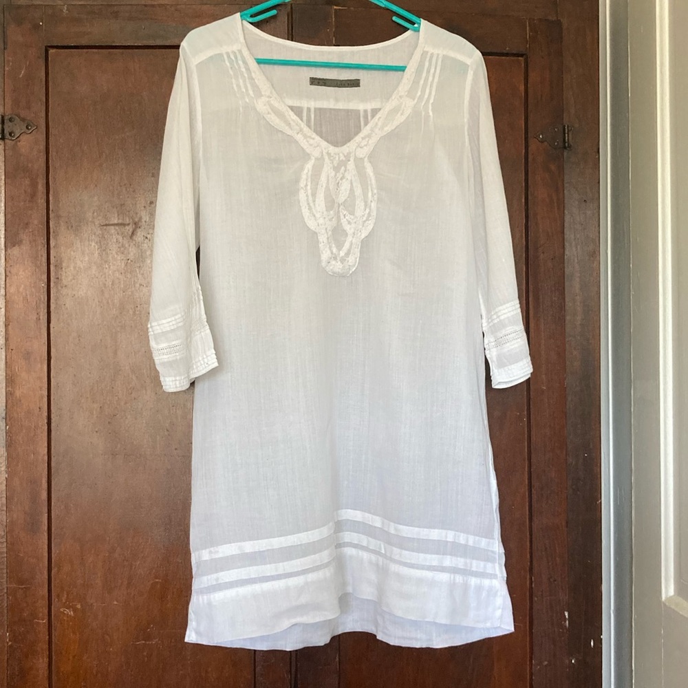 Zara Cotton Tunic / Beach Coverup